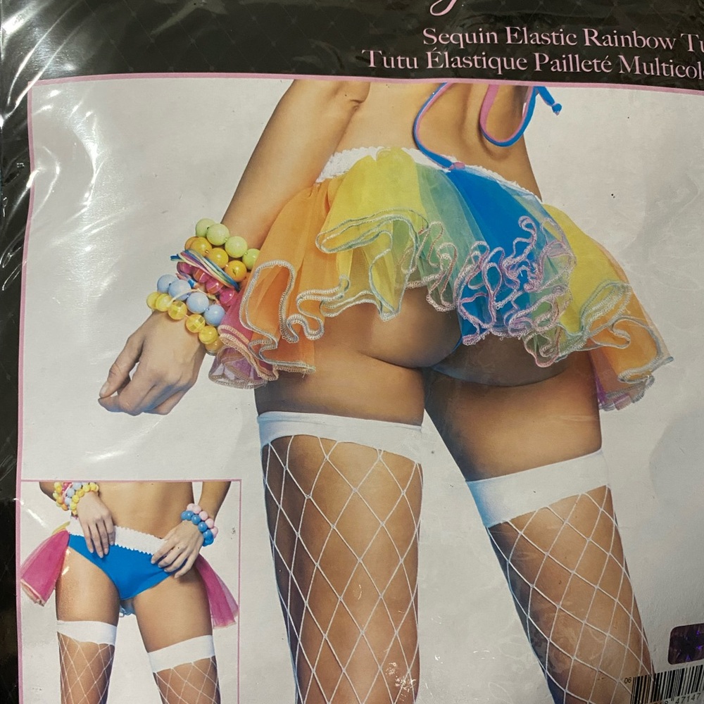 Sequin Rainbow tutu women ❤️ - Picture 3 of 5